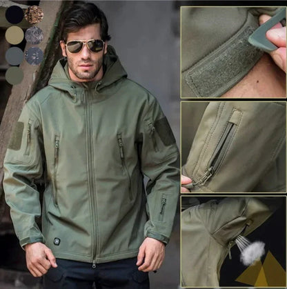 Chaqueta Militar Impermeable